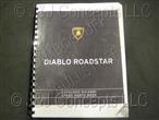 DIABLO ROADSTER 1996 PARTS MANUAL 